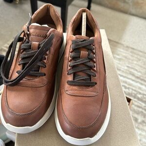 Clarks RaceLite Lace brown Leather 7.5 Men’s